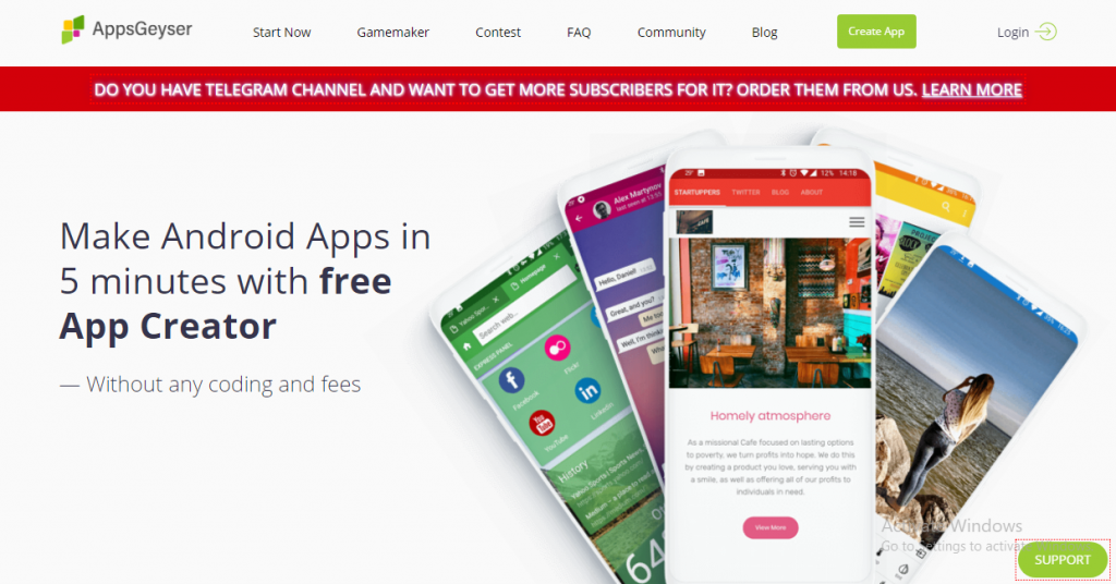  - How to create mobile app for free