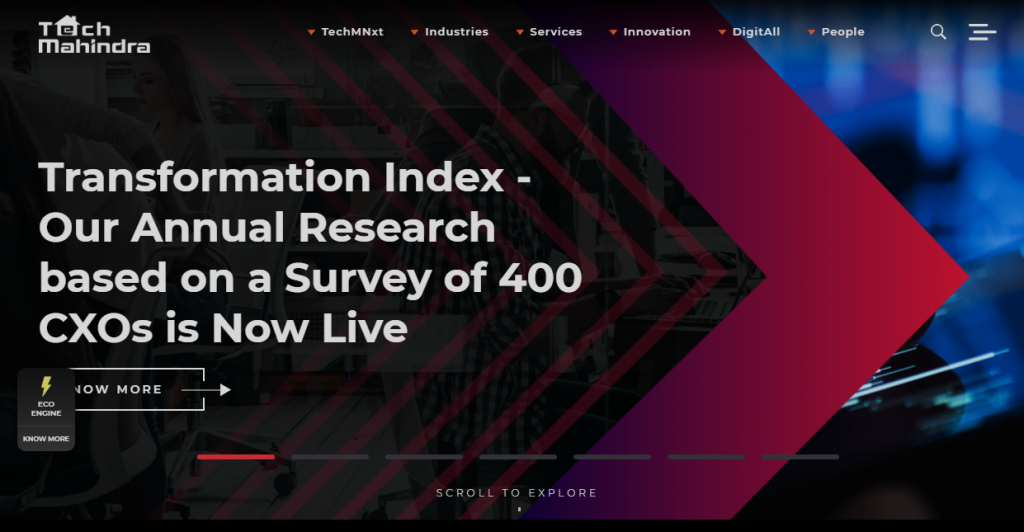 Tech Mahindra Top 10 Software Company in India